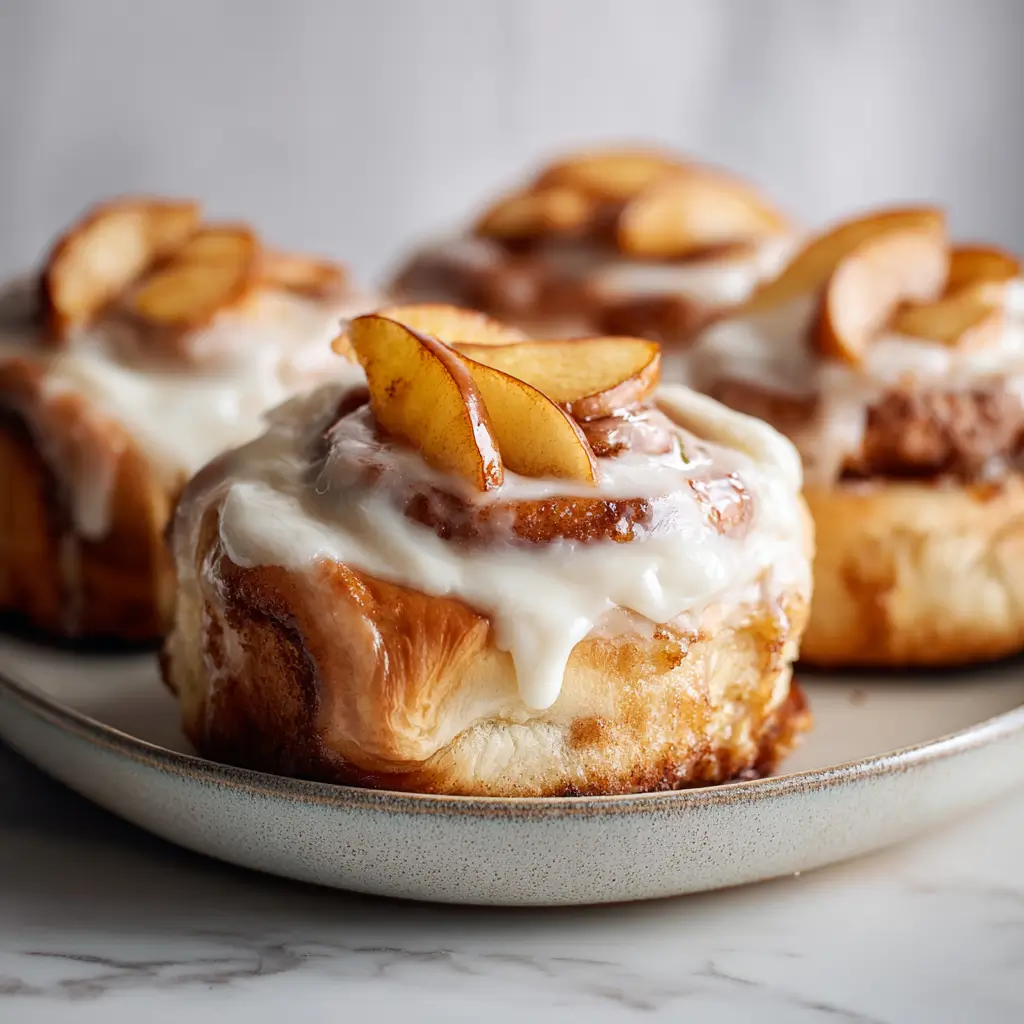 Slice of delicious cinnamon roll apple pie with cinnamon swirls and apple slices