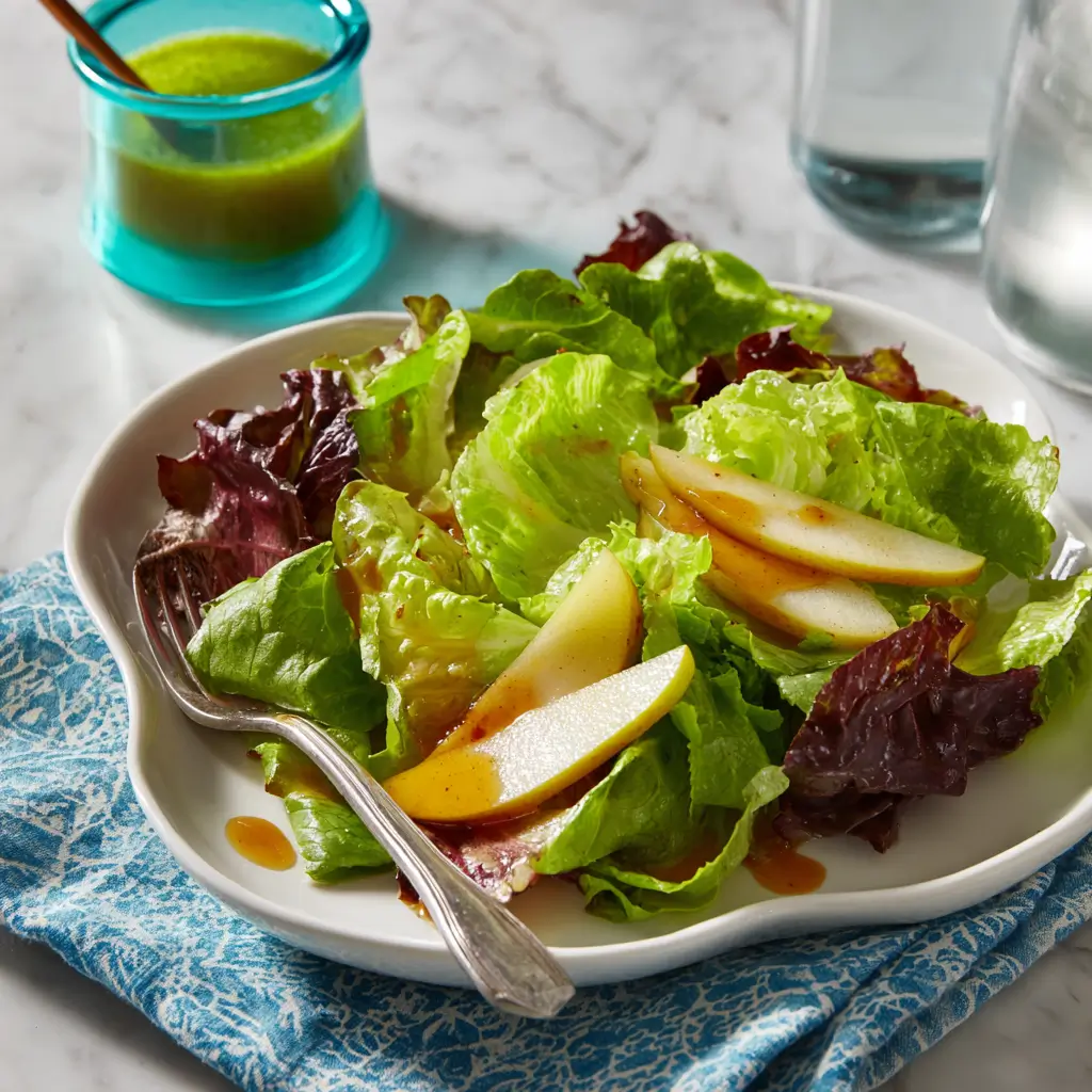 Apple Walnut Salad with Maple Dijon – Fall Harvest Salad