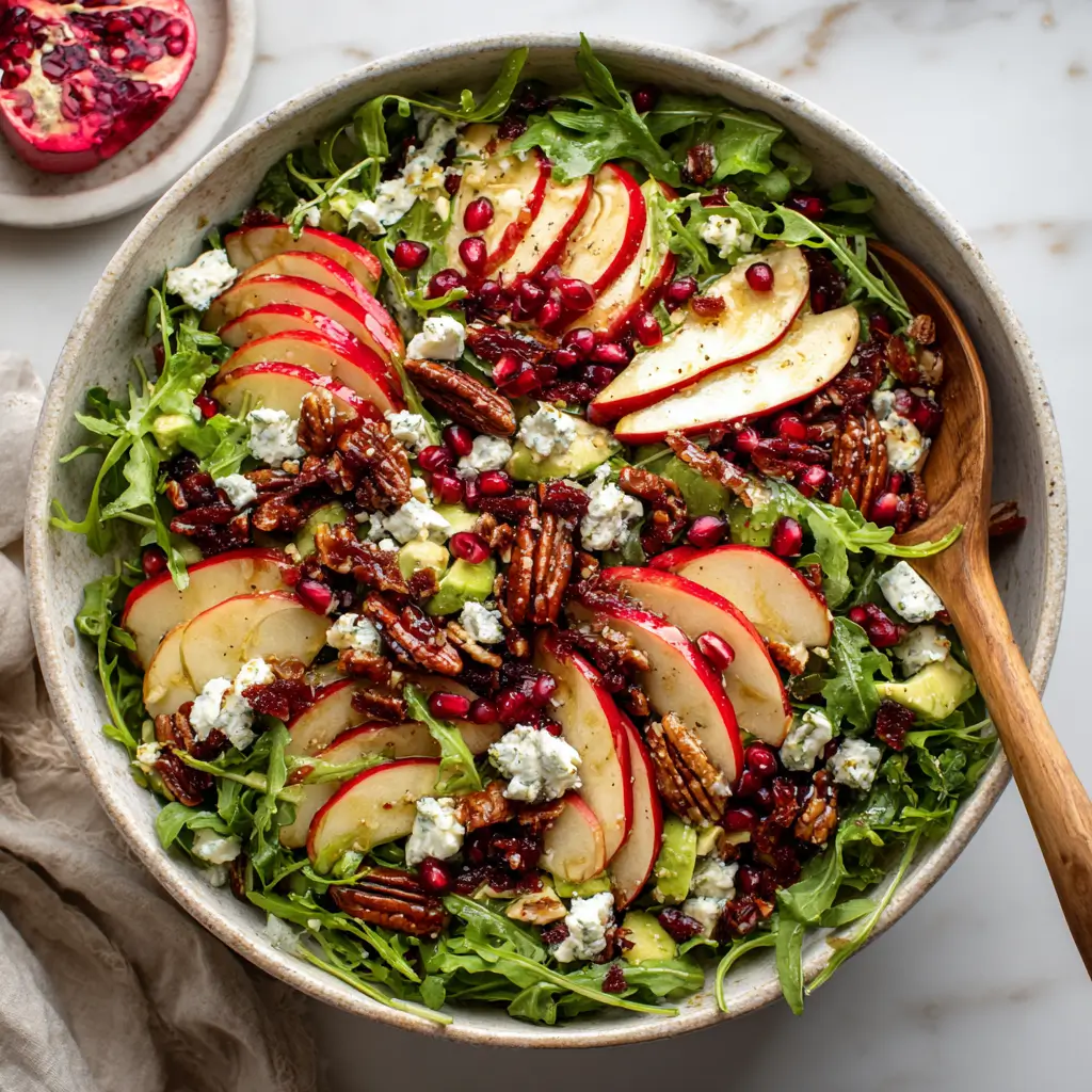 Autumn Harvest Honeycrisp Apple and Feta Salad – Fall Salad Recipe