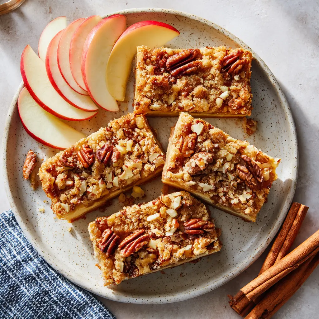 Cinnamon Apple Pecan Brownies – Easy Fall Dessert