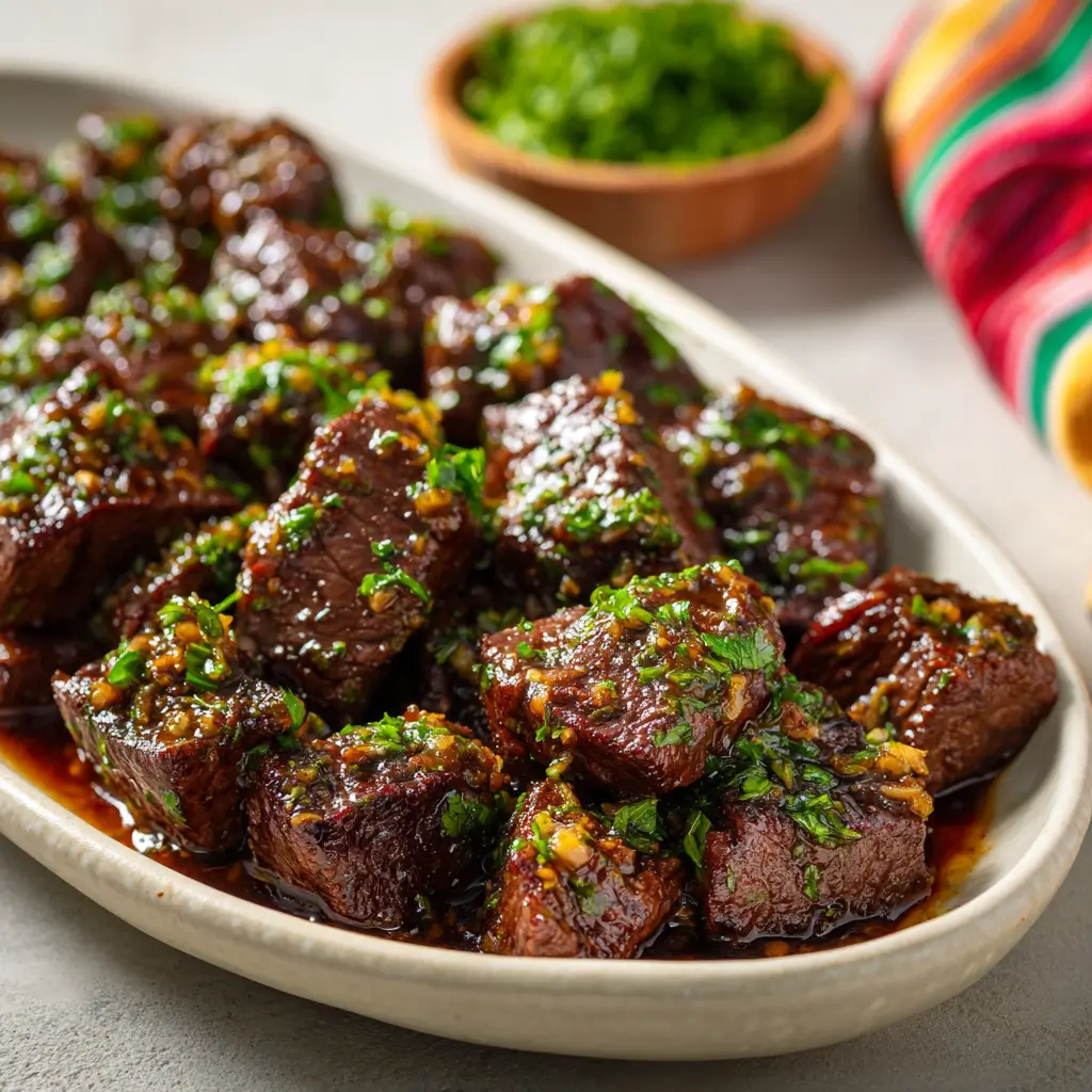 Garlic Butter Beef Bites – High Protein Skillet Dinner