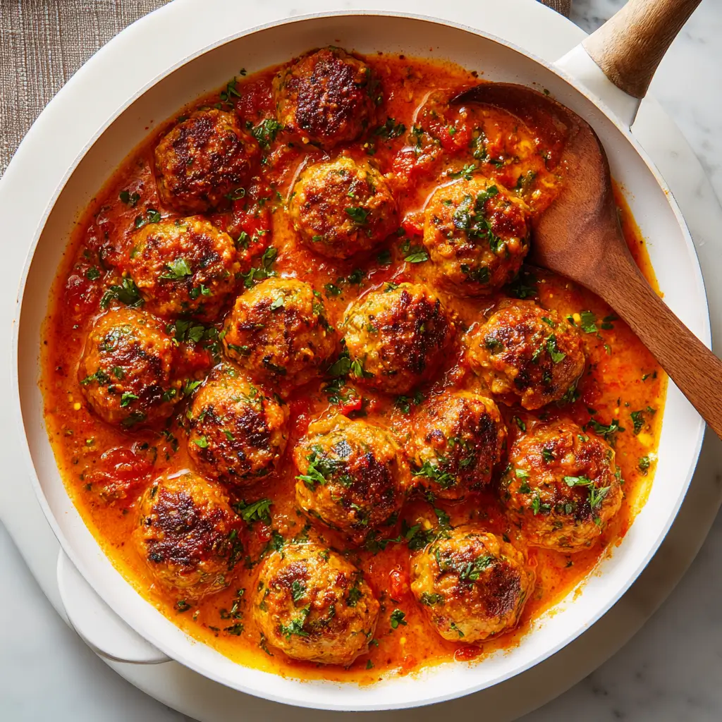 Protein Packed Turkey Meatballs in Marinara Recipe
