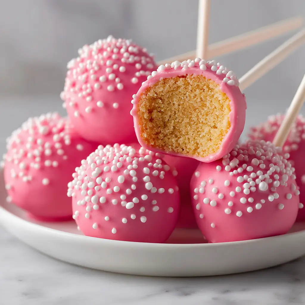 Starbucks Cake Pop featuring vibrant colors and delicious chocolate coating