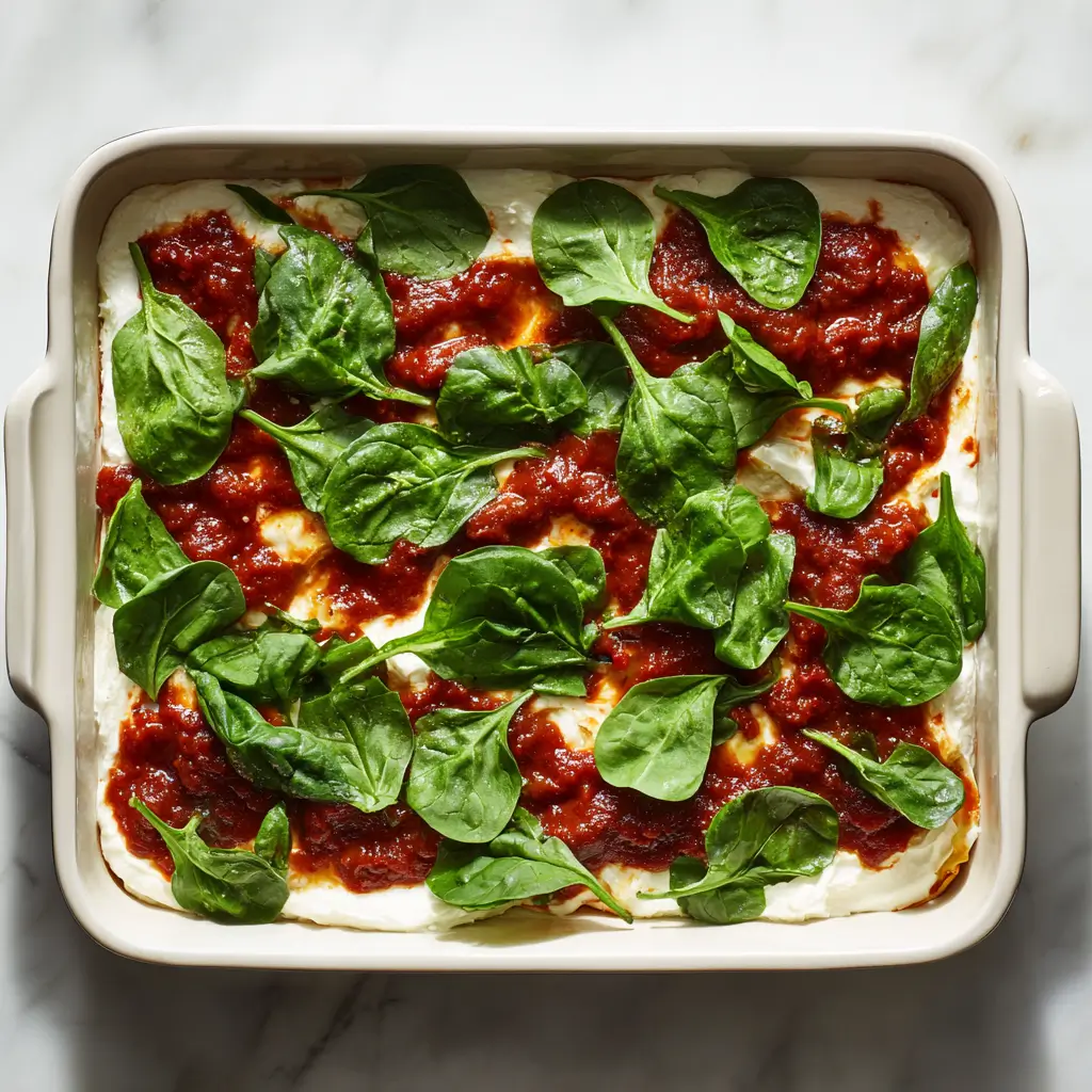 vegan lasagna step