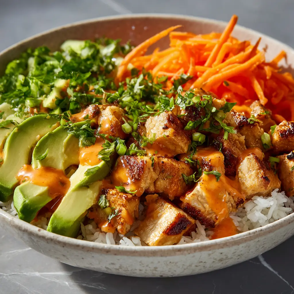 Bang Bang Chicken Bowl