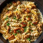 Garlic Chicken Rotini Skillet for Cozy Nights