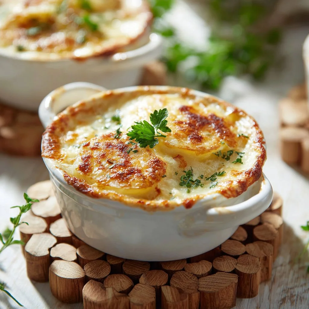 Creamy and loaded baked potato soup served in a bowl with toppings