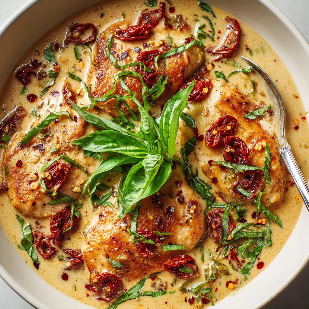 Delicious Crockpot Marry Me Chicken served on a plate
