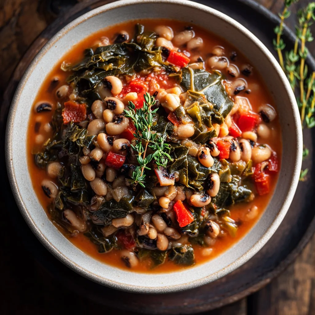 Delicious Black-Eyed Peas prepared in an Instant Pot.