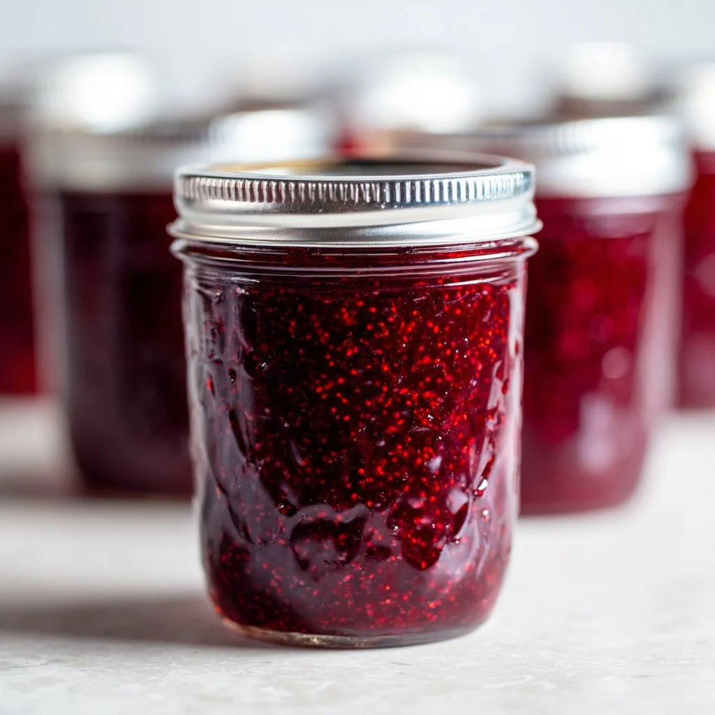 Crockpot Christmas Jam recipe with festive ingredients for holiday cheer