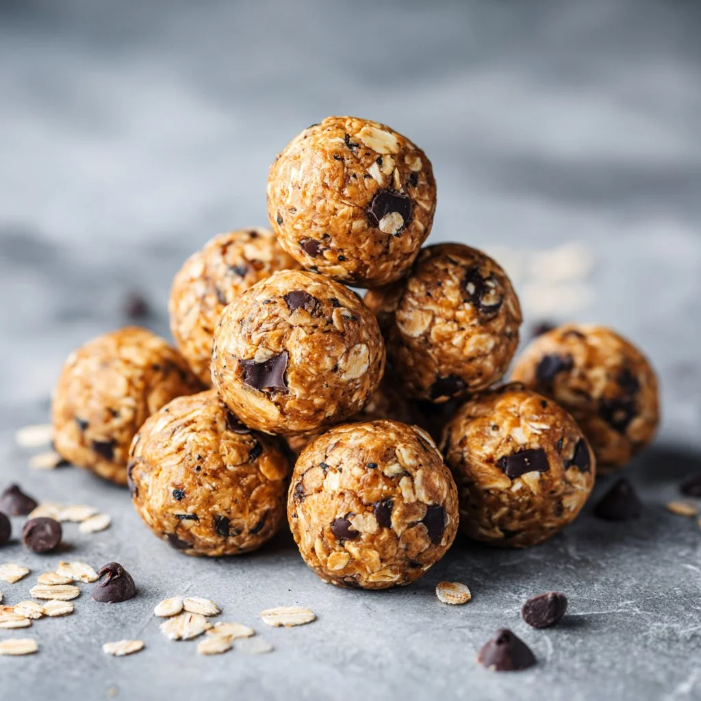 Gluten-free no-bake protein balls recipe for a healthy snack