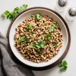 Delicious Instant Pot Black Eyed Peas served in a bowl
