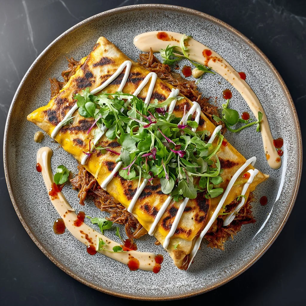 Loaded beef nacho cheese wrap filled with delicious ingredients.