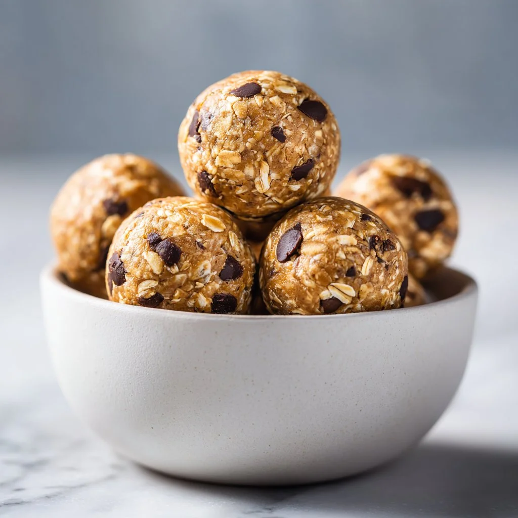 No-bake peanut butter protein balls for a healthy energy-packed snack