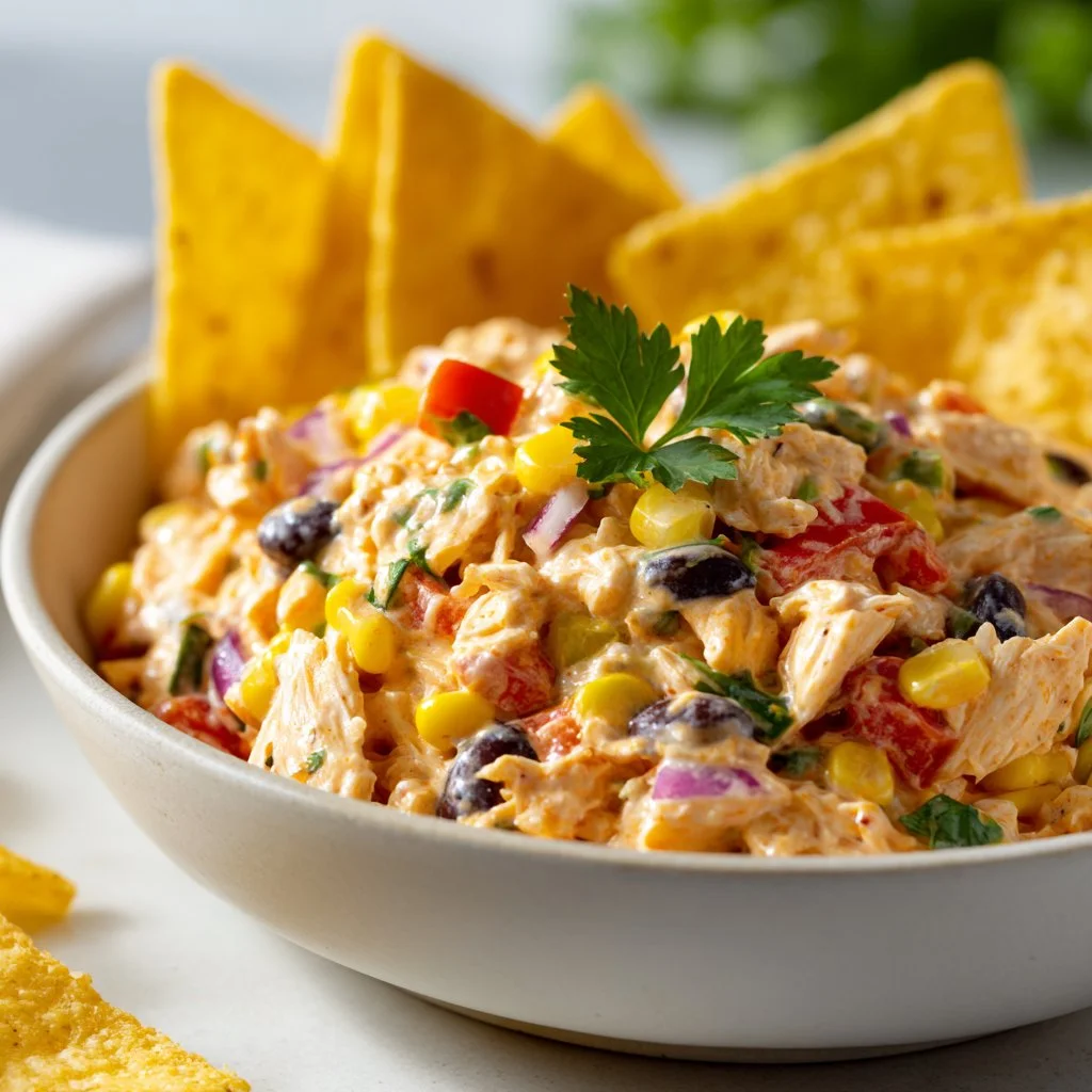 Delicious Southwestern Chicken Salad with fresh ingredients and bold flavors