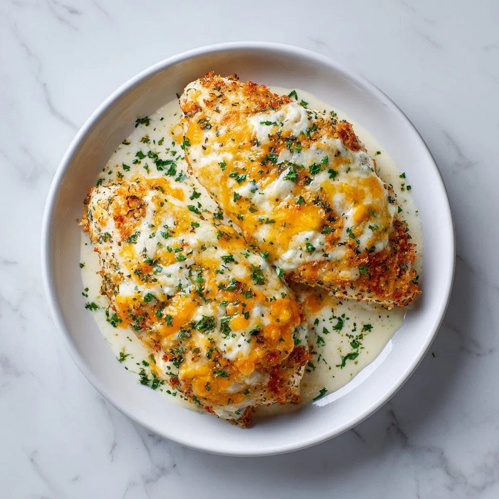 Easy 4-Ingredient Ranch Chicken Bake for a quick dinner