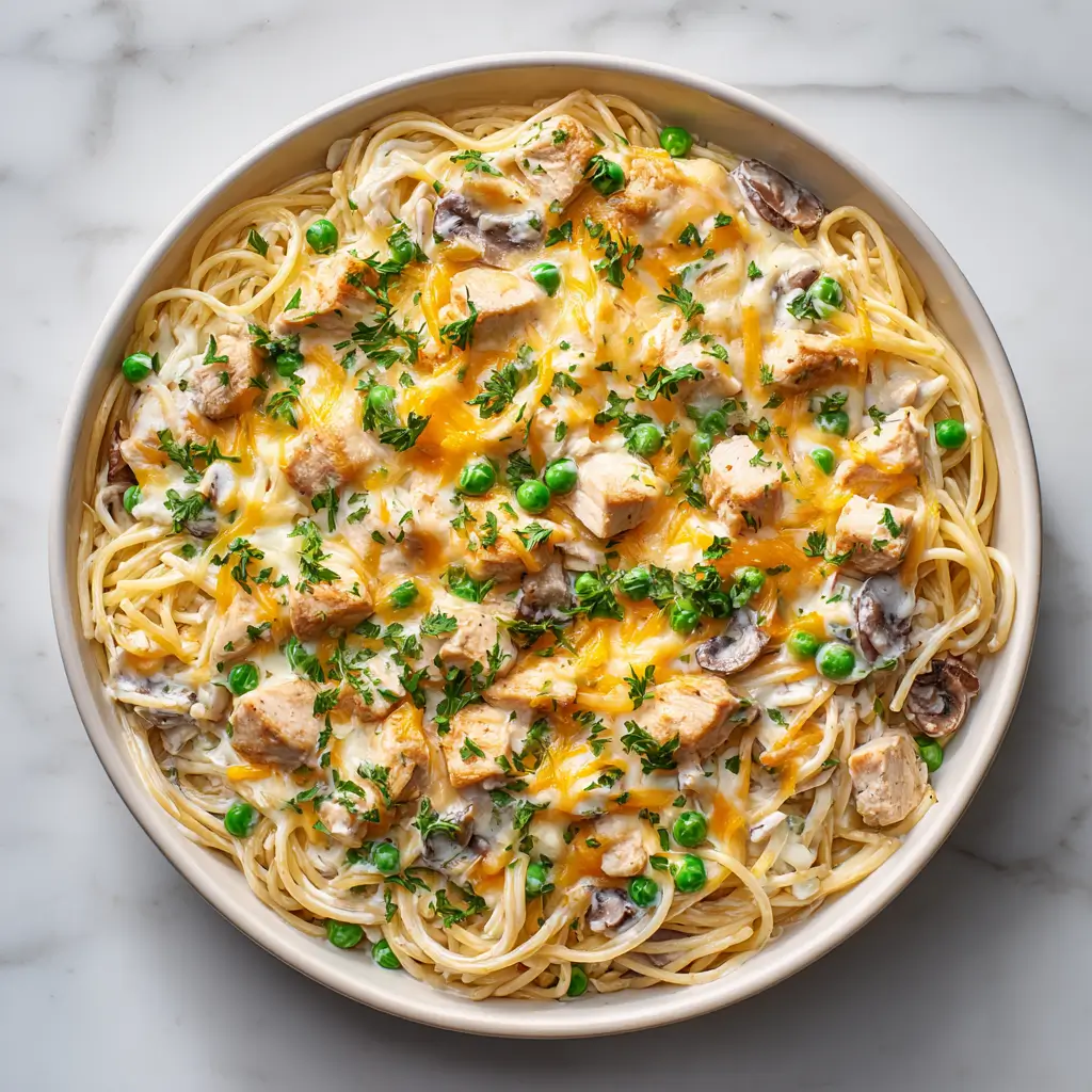 Easy Chicken Tetrazzini