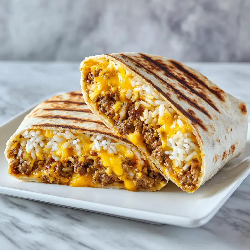 Loaded Grilled Cheese Burrito