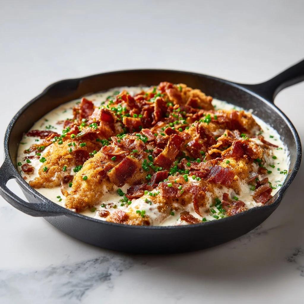 Crispy crack chicken tenders served with creamy ranch dipping sauce
