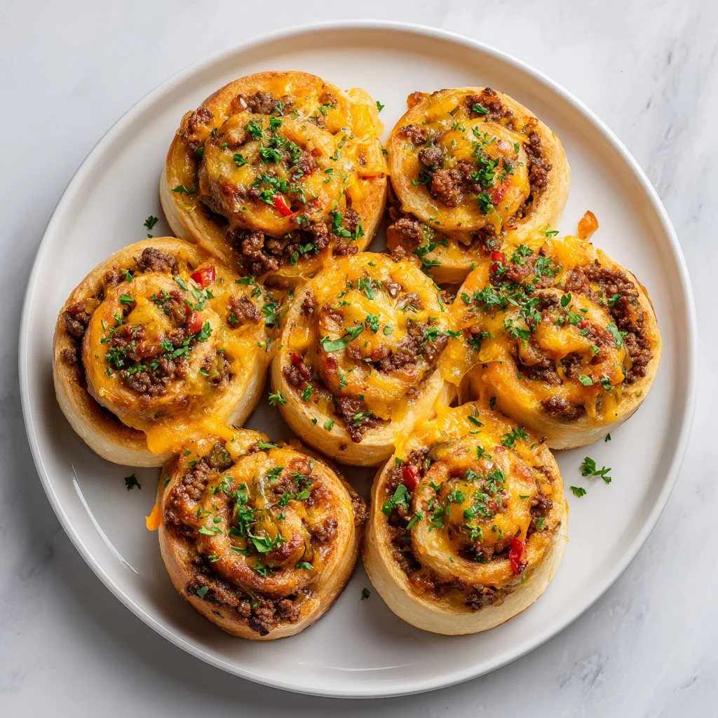 Savory breakfast rolls filled with cheese, perfect for a quick and tasty breakfast
