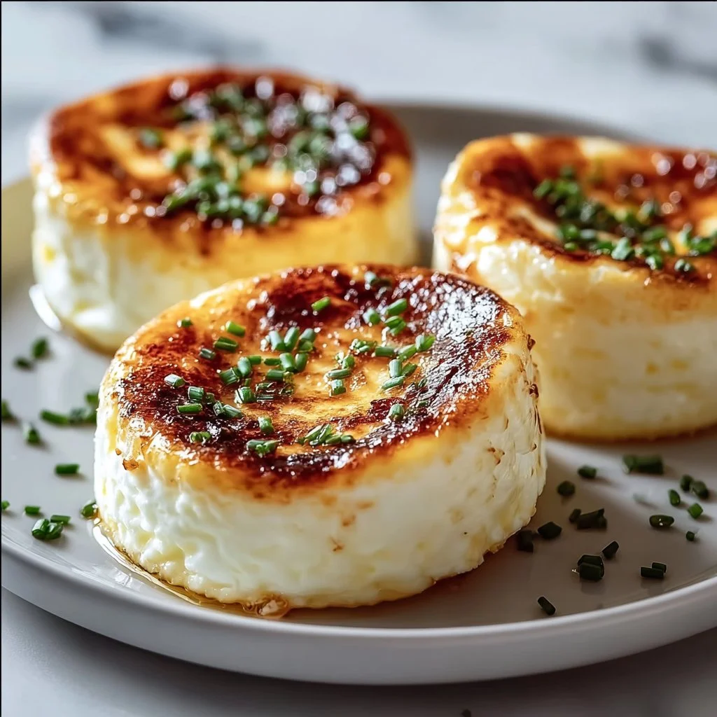 Protein-packed baked cottage cheese eggs with herbs and spices