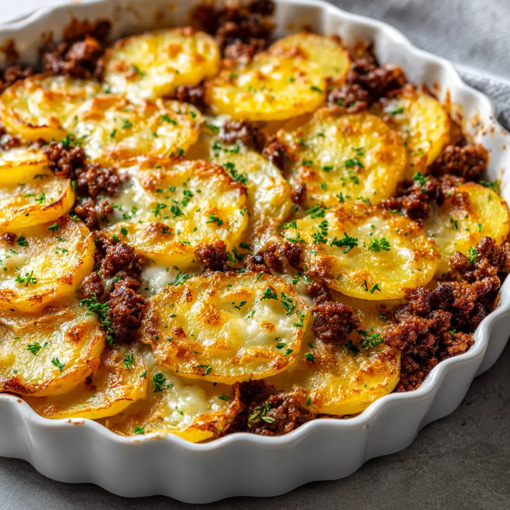 Hobo Casserole with Ground Beef