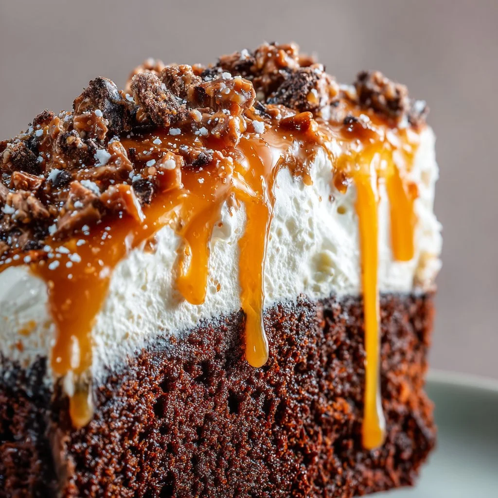 Delicious Better Than Chocolate Cake topped with rich chocolate frosting