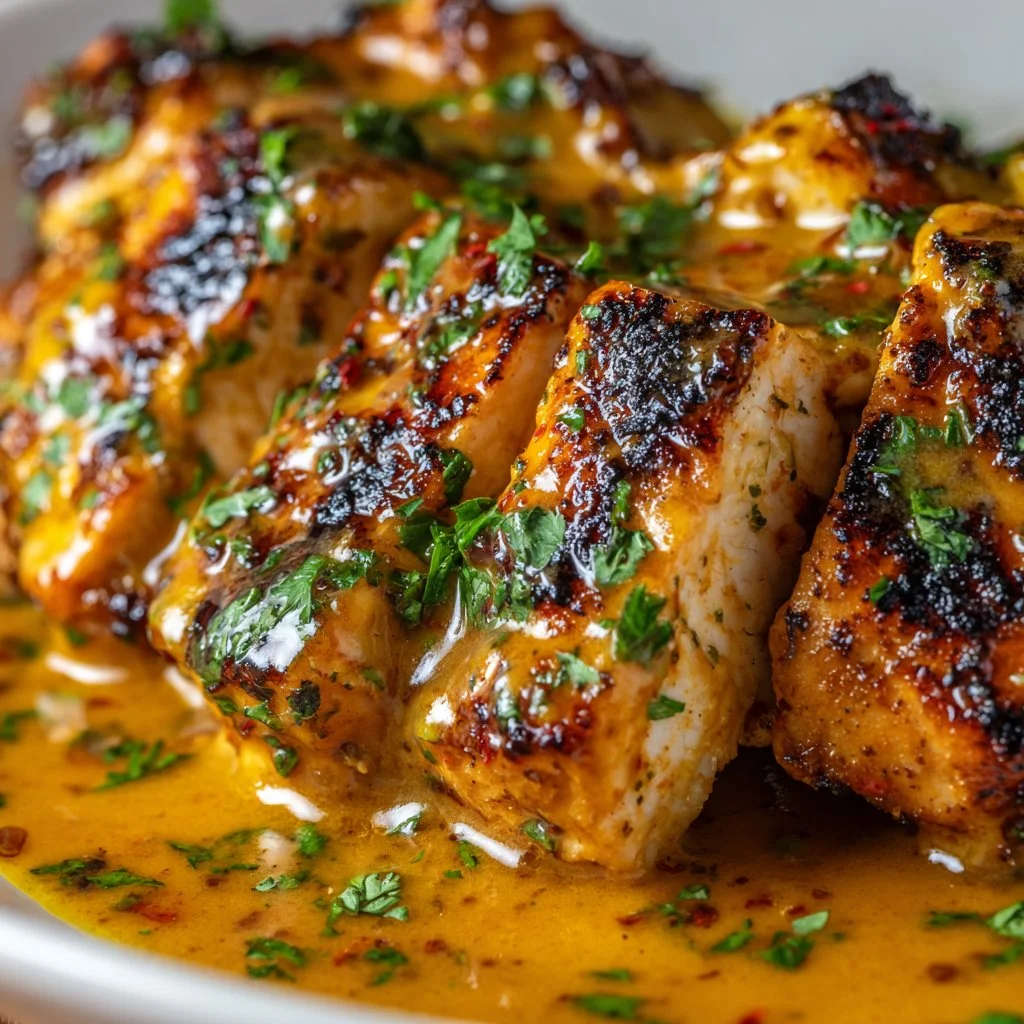 Delicious Texas Roadhouse Butter Chicken served with aromatic spices and creamy sauce