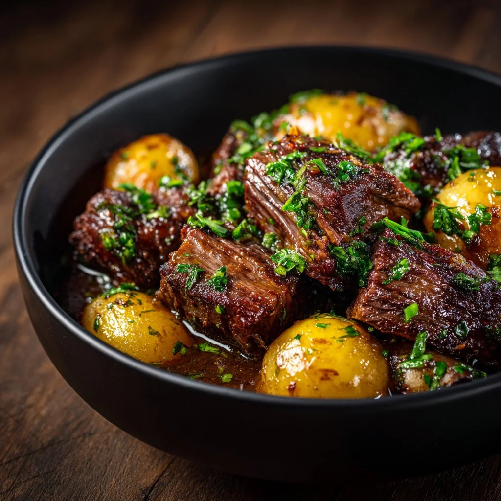 Healthy garlic butter beef dish for weight loss