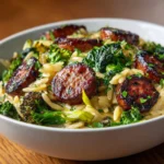 one pan creamy orzo with chicken sausage 2026 02 17 185311 1